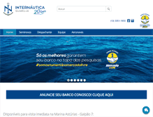 Tablet Screenshot of internauticaguaruja.com.br